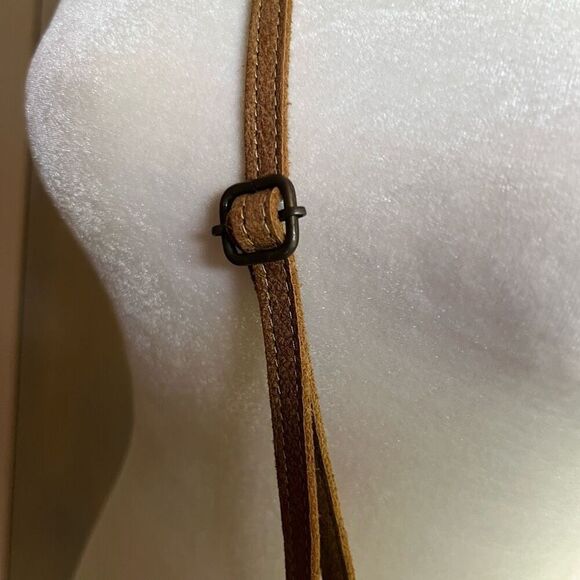 MYRA Crossbody Bag Canvas Hair-on Leather - Picture 5 of 10